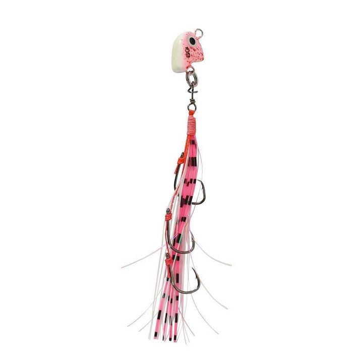 Vexed Bottom Meat Junior 60g Hybrid Fishing Jig Bait Fishing Lure Coral Prawn Glow
