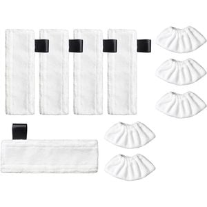 Catzon 10pcs Mop Cloths & Pads For Karcher Easyfix-5 Mop 5 Covers