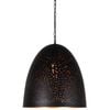 ACIDO Matte Black & Bronze Pendant Light