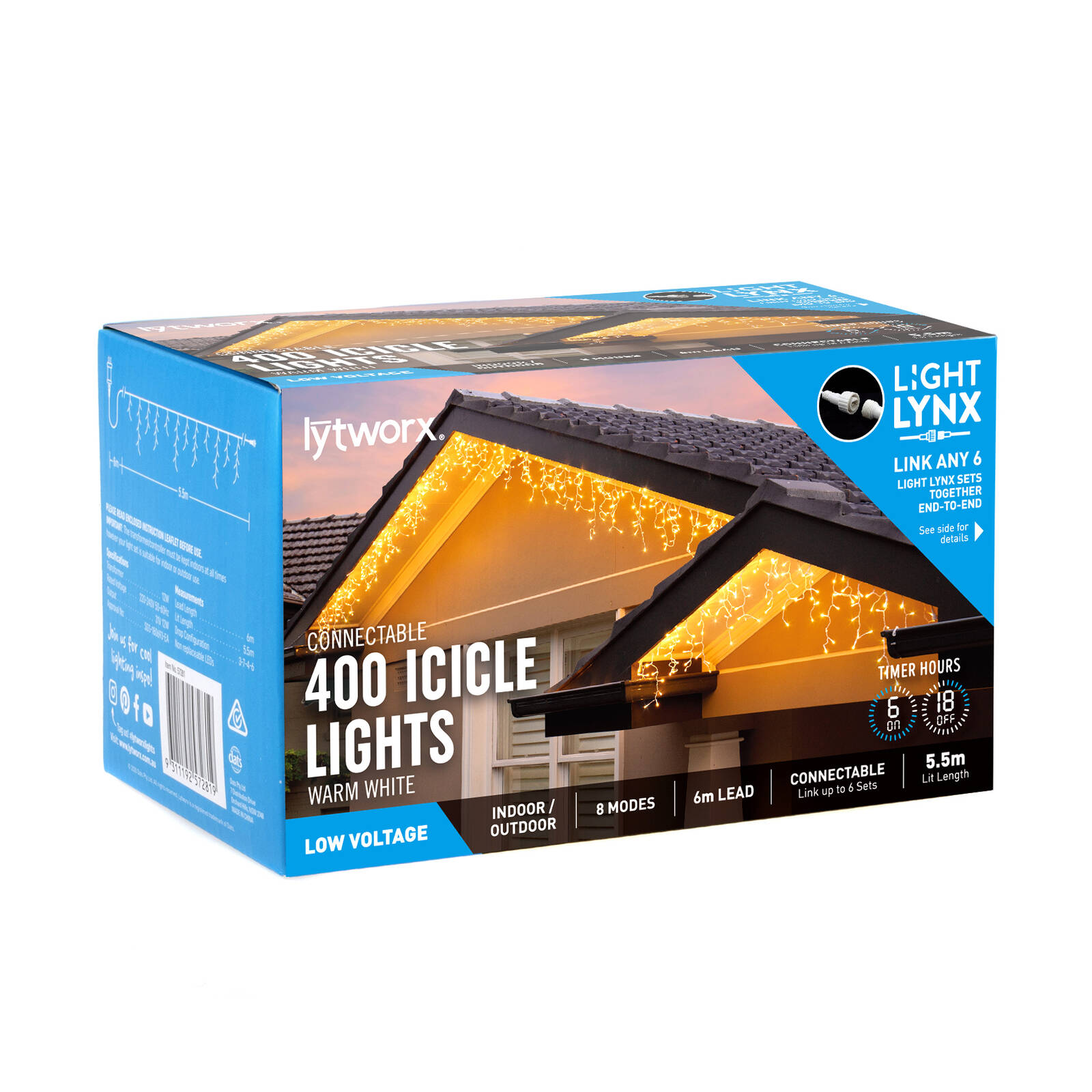 Solar icicle lights bunnings sales