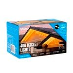 Lytworx 400 Warm White LED Connectable Icicle Lights