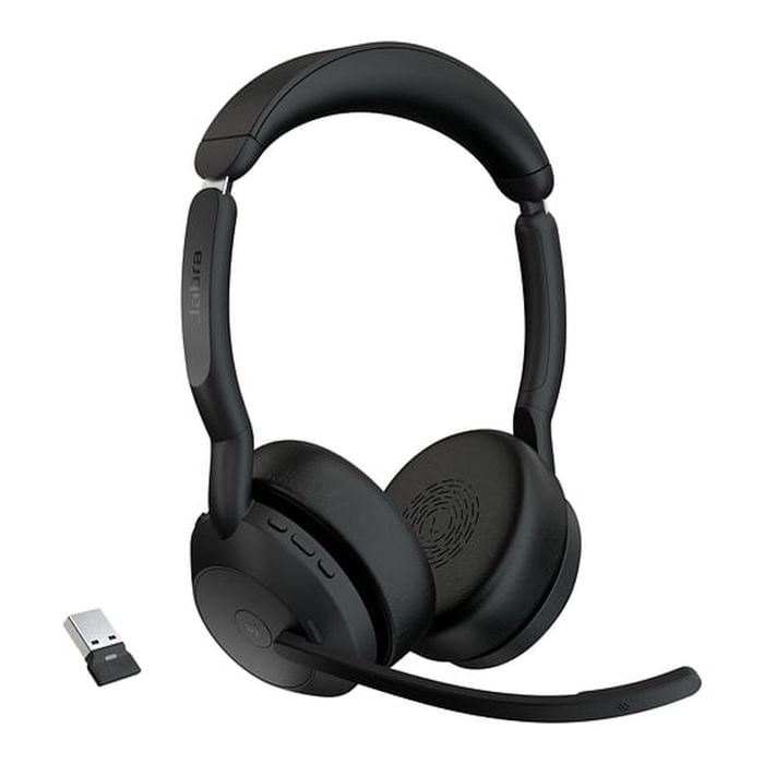 Jabra Evolve2 55 Link380a Ms Stereo Headset [25599-999-999]