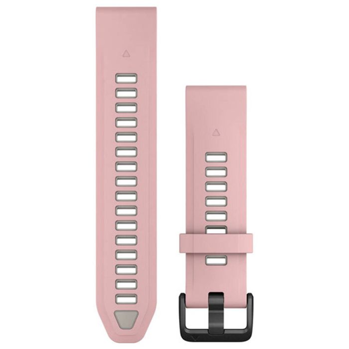 Garmin QuickFit 20 Silicone Band - Dust Rose/Fog Grey