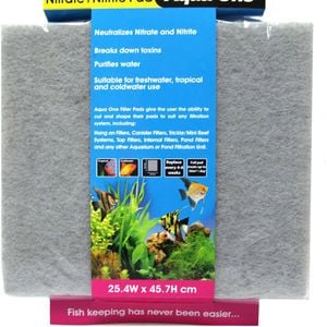 Aqua One Nitrite/Nitrate Pad - Self Cut Filter Pad (10458)