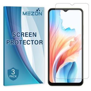 3 Pack MEZON OPPO A18 4G Anti-Glare Matte Film Screen Protectors