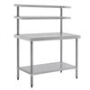 Vogue Stainless Steel Prep Station Workbench 1200x600mm Commercial Kitchen Catering Table