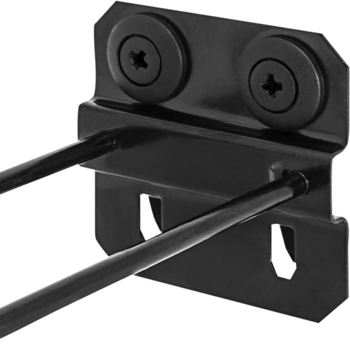 Pinnacle Heavy Duty Pegboard Double Prong Hook - 6 Pack