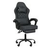 Levede Office Chair  with Footrest - Dark Grey