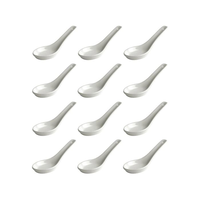 Trenton Chinese Soup Spoons - Set of 12