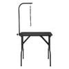 VEVOR 808x460mm Pet Grooming Table Arm Black with Clamp for Medium and Small Dogs