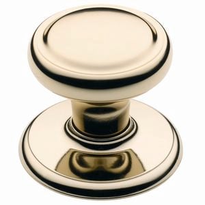 Gainsborough Classic Series Bright Goldtone Diplomat Passage Knobset