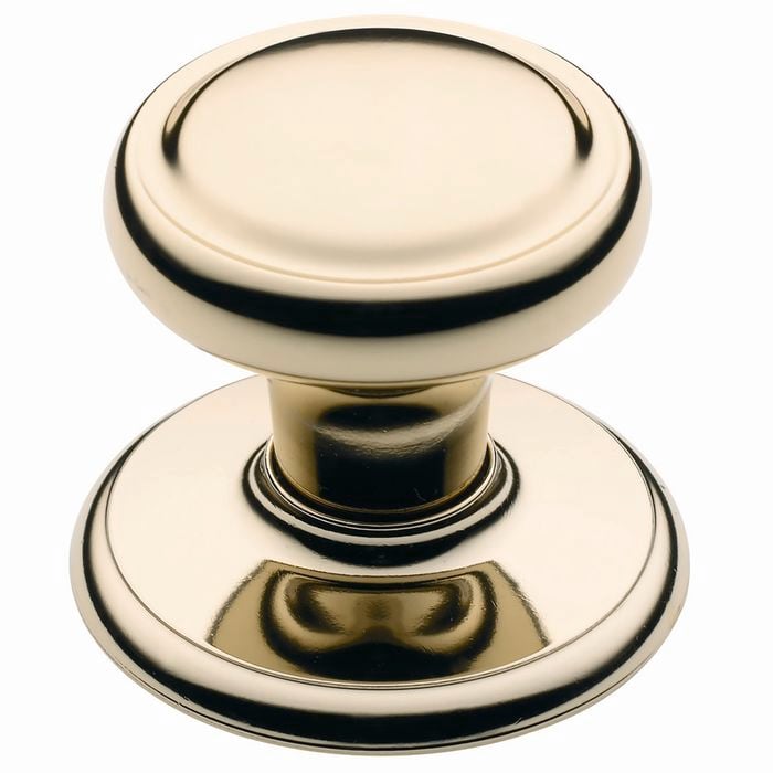 Gainsborough Classic Series Bright Goldtone Diplomat Passage Knobset