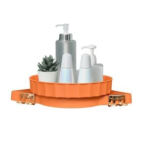 SOGA 2X 3-Tier White Countertop Cosmetic Storage Organiser