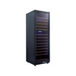 Smart 450L Black Dual Zone Freestanding Wine Fridge