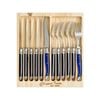 12pc Cutlery Set - Made in France - French Blue