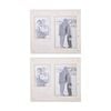 2PK Gibson Gifts 50th Annivers Collage Frame R Home Decor Photo Frames