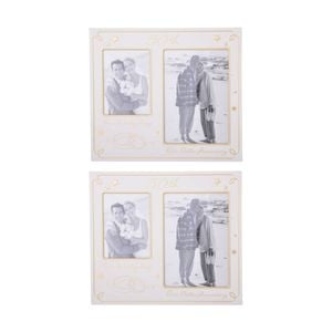 2PK Gibson Gifts 50th Annivers Collage Frame R Home Decor Photo Frames