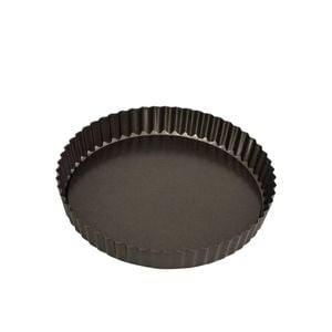 Bakemaster Non Stick Loose Base Round Quiche Pan 23cm