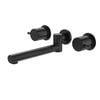Caroma Black Lead Free Luna Lever Laundry Set