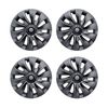 Tesla Model 3 Wheel Protector Cover Caps 18 Inch Rim Hubcap Hub Cap Matt Black Set of 4