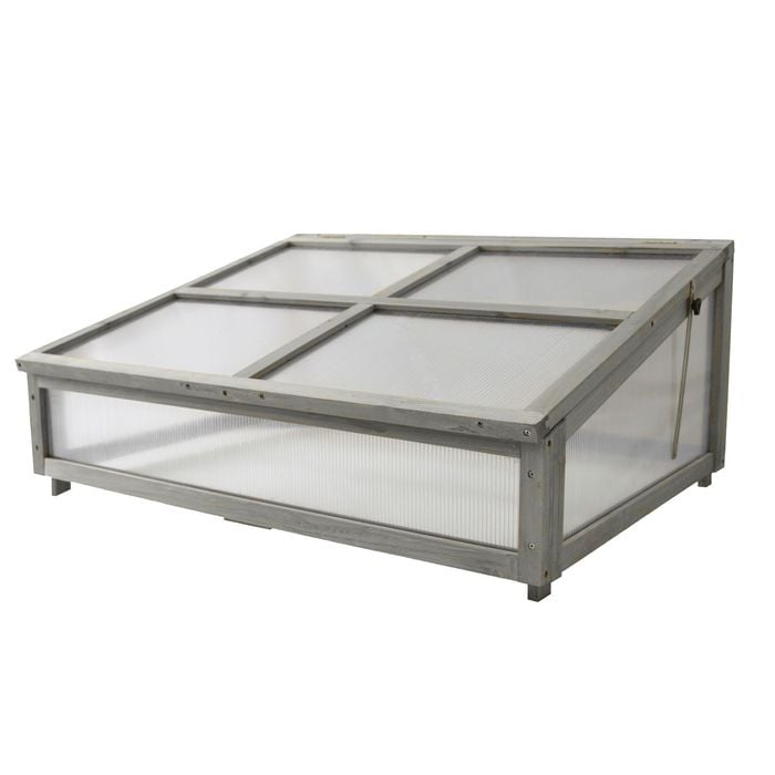 VegTrug 1050 x 760 x 455mm 1m Grey Classic Cold Frame