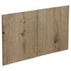 Kaboodle 1000mm Spiced Oak Modern Fridge Cabinet Doors - 2 Pack