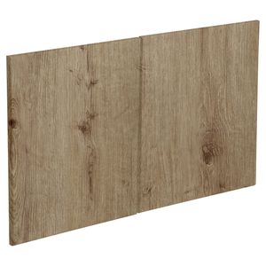 Kaboodle 1000mm Spiced Oak Modern Fridge Cabinet Doors - 2 Pack