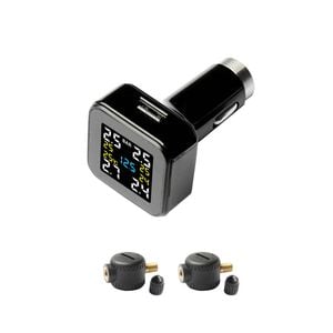 Car Tpms  With Low-pressure Flow-thru 2x Sensors
