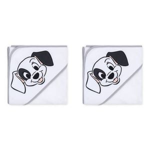 2PK Disney Dogs Print Hooded Towel Baby Nursery Decor