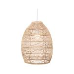 Brilliant 32cm Large Anji DIY Rattan Pendant Light