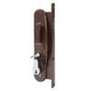 Rolltrak Brown Keyed Sliding Screen Door Lock