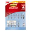 Command™ Small Clear Adhesive Utensil Hooks - 9 Pack