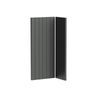 Kaboodle 800x900mm Grey Fig V-Groove Corner Base Cabinet Doors