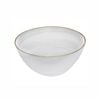 Ismay Round 5L Salad Glass XL Bowl Serving Dish - White