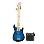 Melodic 30 Inch Blue Kids Electric Guitar