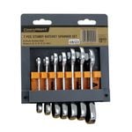 Craftright 7 Piece Stubby Ratchet Spanner Set