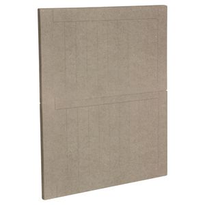 Kaboodle 600mm Raw Board Country 2 Drawer Panels