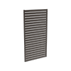 ProtectorAl Up to 0900W x Up to 1766H Satin Black Aluminium Slat Screen Kit