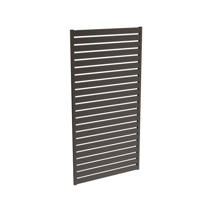 ProtectorAl Up to 0900W x Up to 1766H Satin Black Aluminium Slat Screen Kit