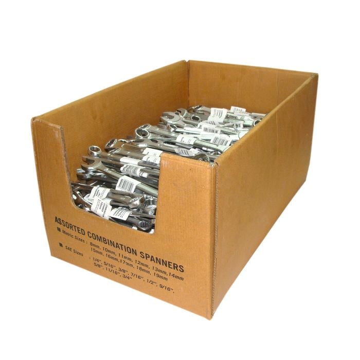 Craftright Chrome Plated Assorted Spanner