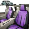 Australian Goose Front Seat Covers for MINI Cooper 3-Door Hatch 2024 - Current (J01/F66) - PU Leather, Purple (2pc)