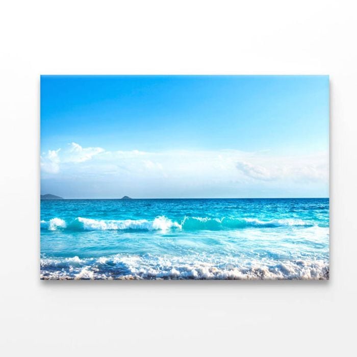 Amazing Sea Waves  Print 100% Australian Made 150 x 100cm  (Acrylic)