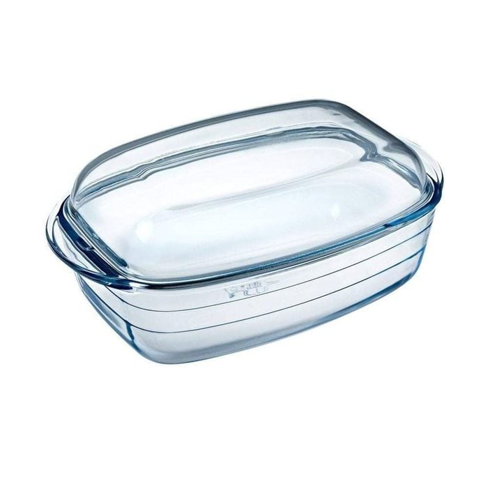 Ocuisine Rectangle Casserole 6.5l With Lid