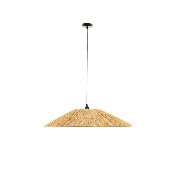 Lexi Lighting Lucia Raffia Pendant Light - Large 80 cm