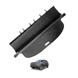 Retractable Cargo Cover for Jeep Cherokee KL 14-22 Rear Boot Luggage Security Shield