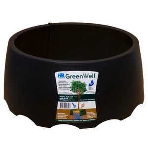 Greenwell Black Water Saving Plant Surround - Black