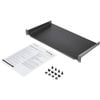 StarTech.com 1U Server Rack Cabinet Shelf - Fixed 10" Deep Cantilever Rackmount Tray for 19" Data/AV/Network