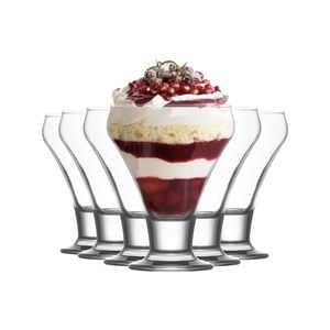 LAV Frosty Glass Ice Cream Dessert Bowl - 305ml - Pack of 12 Serving Bowls Ice Cream Cups