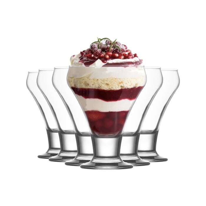 LAV Frosty Glass Ice Cream Dessert Bowl - 305ml - Pack of 12 Serving Bowls Ice Cream Cups