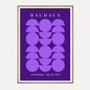 Galrie Bauhaus Exhibition Art Print - July 19, 1923 - Modernist Geometric Design, Wood Frame, A3 30 x 42cm (12 x 16inch)